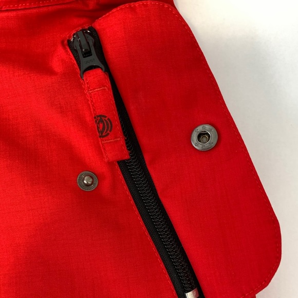 Unisex Light Outerwear Red Snow Pants - XS - Picture 10 of 10